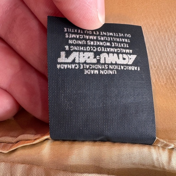 Yves Saint Laurent Tan Checkered Blazer - Picture 9 of 9